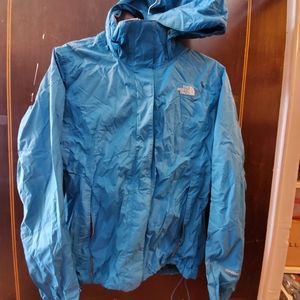 Light blue northface shell